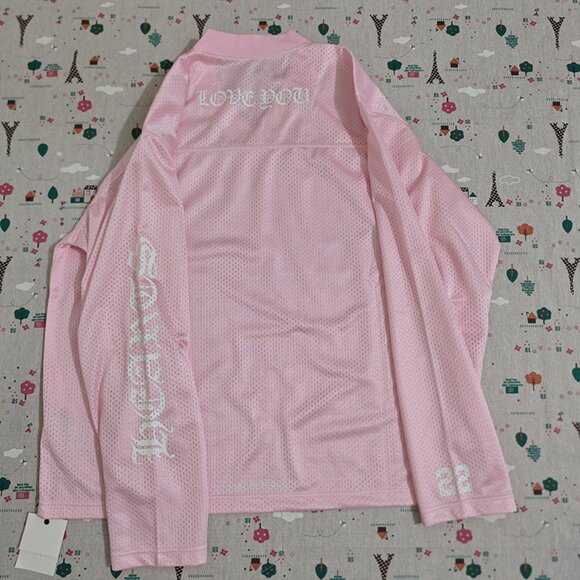 Chrome Hearts Pink Mesh Shirt - Picture 7 of 8
